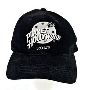 RARE HTF Planet Hollywood Rome Baseball Snapback Hat Cap Adjustable Collector